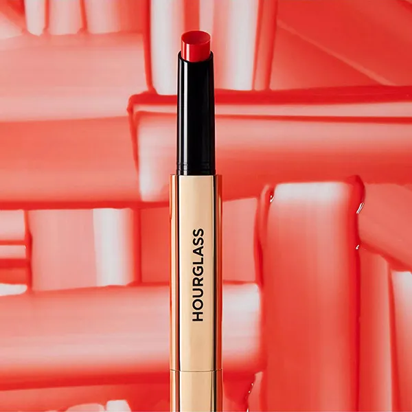 Son Dưỡng Hourglass Phantom Volumising Glossy Balm 155 Lucid Màu Đỏ Ánh Cam