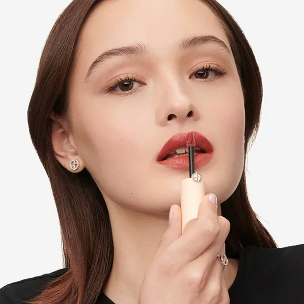 Son Kem Giorgio Armani Lip Maestro Satin Nude Mania Limited Edition 14 Spring Stroll Màu Cam Hồng Đất