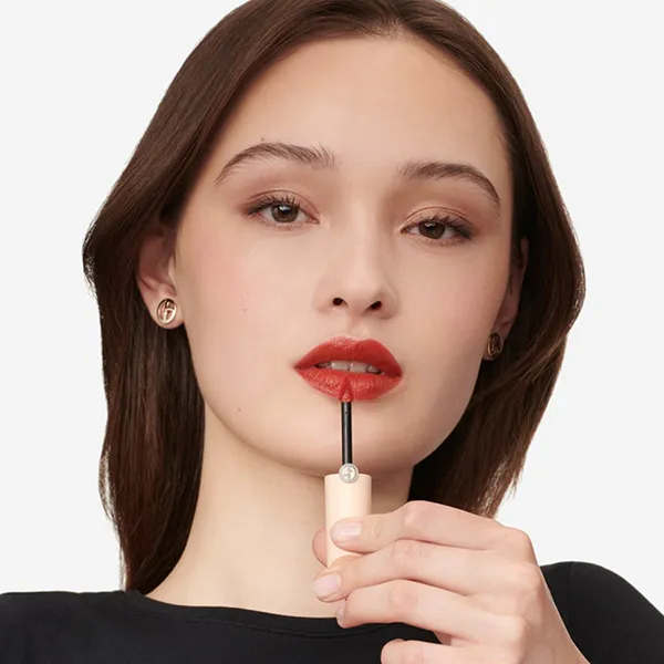 Son Kem Giorgio Armani Lip Maestro Satin Nude Mania Limited Edition 4 Live Concert Màu Đỏ Cam - Son Môi - Vua Hàng Hiệu