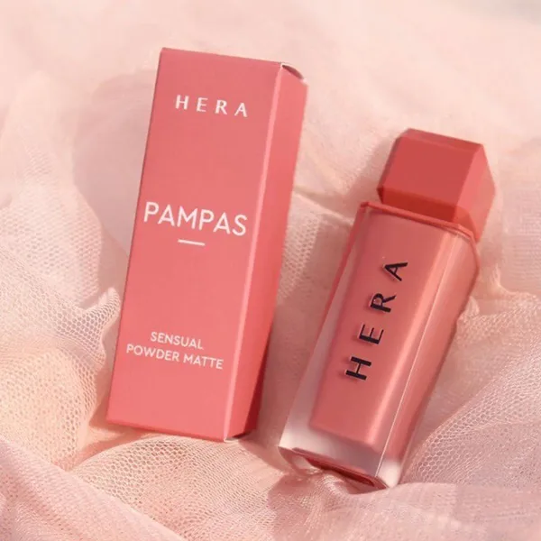 Son Kem Hera Sensual Powder Matte 435 Pampas Màu Cam Sữa 5g - Son Môi - Vua Hàng Hiệu