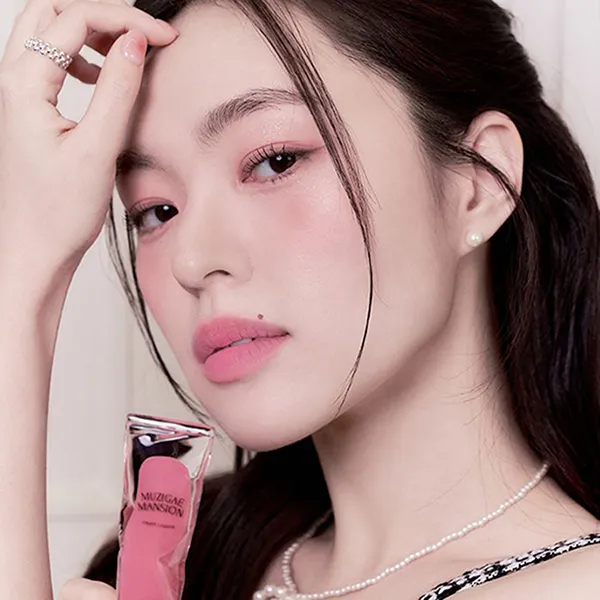 Son Kem Muzigae Mansion Objet Liquid 017 Softie Màu Hồng Sữa 6g