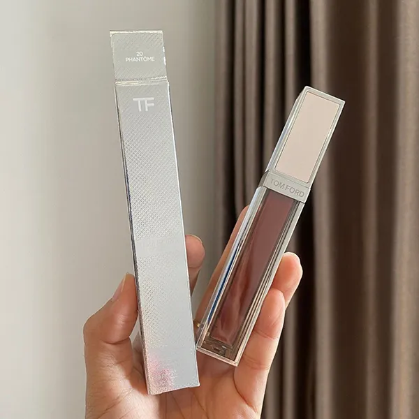 Son Kem Tom Ford Gloss Luxe Lip Gloss 20 Phantome Màu Nâu Đất