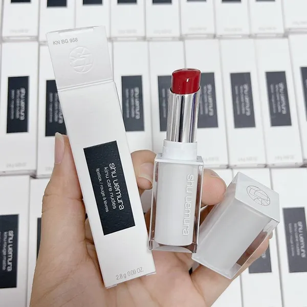 Son Shu Uemura Kinu Care Nudes Lipstick KN BG 958 Màu Hồng Nâu Đất