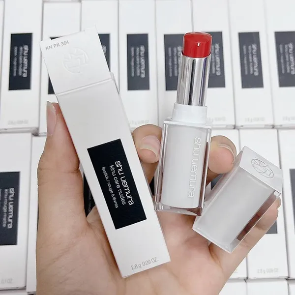 Son Shu Uemura Kinu Care Nudes Lipstick KN PK 364 Màu Đỏ Hồng - Son Môi - Vua Hàng Hiệu