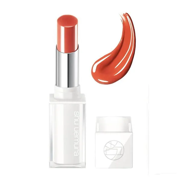 Son Shu Uemura Kinu Care Nudes Lipstick OR 535 Màu Cam Đất