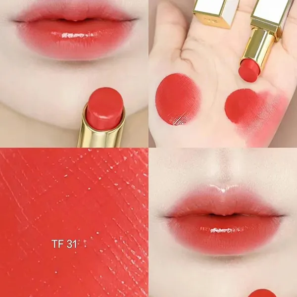 Son Tom Ford Ultra-Shine Lip Color 31 Ile D'amour Màu Đỏ Hồng Đào 3.3g - Son Môi - Vua Hàng Hiệu