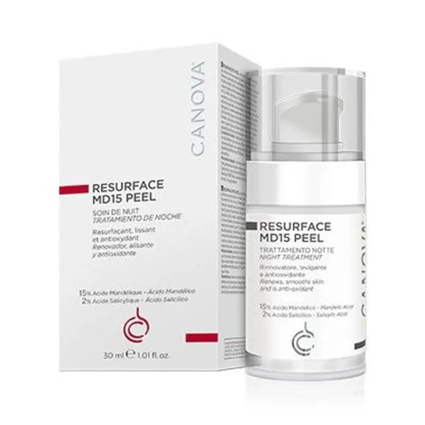 Tinh Chất Dưỡng Sáng Da, Ngăn Ngừa Lão Hóa Canova Resurface MD15 Peel Night Treatment 30ml - Mỹ phẩm - Vua Hàng Hiệu