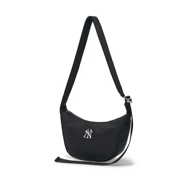 Túi Đeo Chéo MLB Basic Nylon New York Yankees Crossbody Bag 3ACRM044N-50BKS Màu Đen