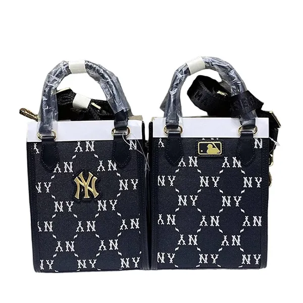 Túi Đeo Chéo MLB Kids Diamond Monogram Tote Bag New York Yankees 7ACRMDB4N-50BKS Màu Đen - Túi xách - Vua Hàng Hiệu