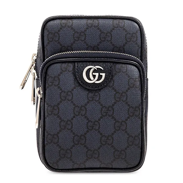 Túi Đeo Chéo Nam Gucci Ophidia GG Mini Bag 752565 UULHK 8441 Màu Xanh Đậm