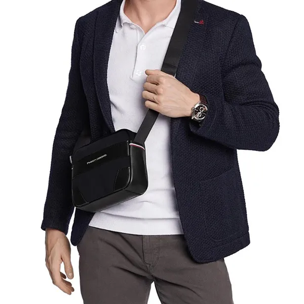 Túi Đeo Chéo Nam Tommy Hilfiger AM0AM10569_DW6 Màu Xanh Than