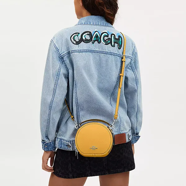 Túi Đeo Chéo Nữ Coach Canteen Crossbody Bag CO987 Màu Vàng