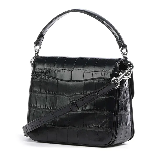 Túi Đeo Chéo Nữ Coach Cassie Crossbody Bag Embossed Leather Black CP138-LHBLK Màu Đen