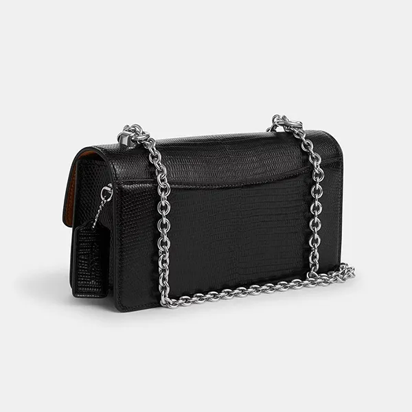 Túi Đeo Chéo Nữ Coach Eliza Flap Crossbody Bag CR106 Màu Đen