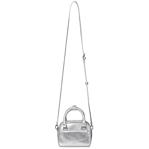Túi Đeo Chéo Nữ Stand Oil Chubby Bag Tiny Màu Bạc - Túi xách - Vua Hàng Hiệu