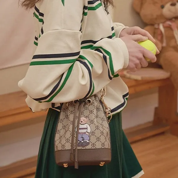 Túi Đeo Chéo Nữ TTWN BEAR TN1713 TN3270 Màu Xám