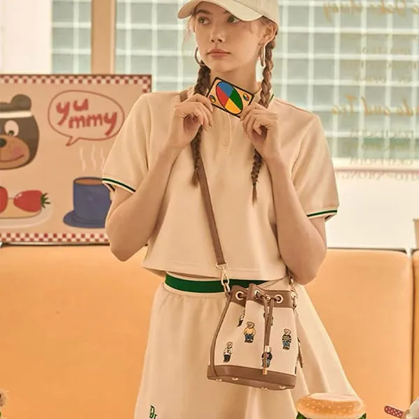 Túi Đeo Chéo Nữ TTWN BEAR TN1713 TN3369 Màu Nâu