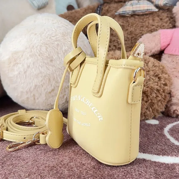 Túi Đeo Chéo Nữ TTWN BEAR TN3259 3769 Màu Vàng