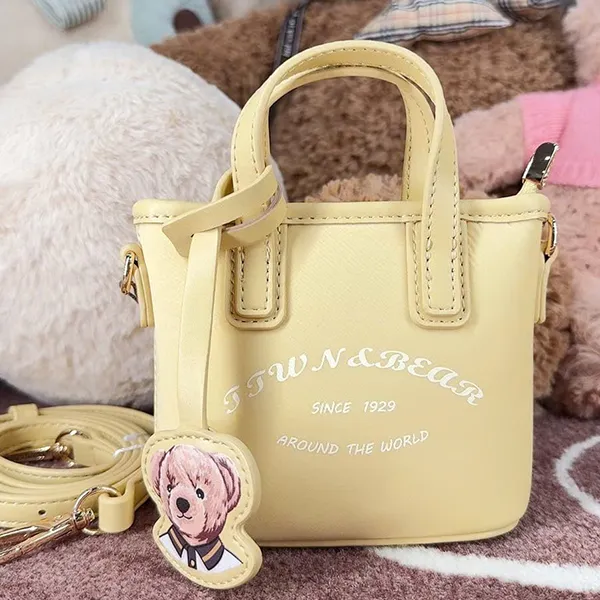 Túi Đeo Chéo Nữ TTWN BEAR TN3259 3769 Màu Vàng