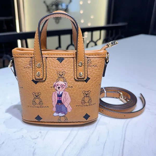 Túi Đeo Chéo Nữ TTWN BEAR TN3259 Màu Nâu Khaki