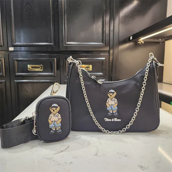 Túi Đeo Chéo Nữ TTWN BEAR TN3391 TN3360 Màu Đen