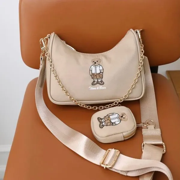 Túi Đeo Chéo Nữ TTWN BEAR TN3360 Màu Trà Sữa