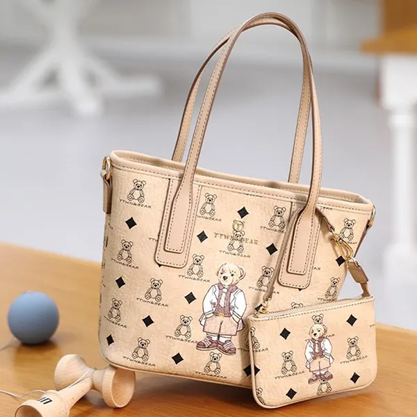Túi Đeo Chéo Nữ TTWN BEAR TN3485 Màu Be