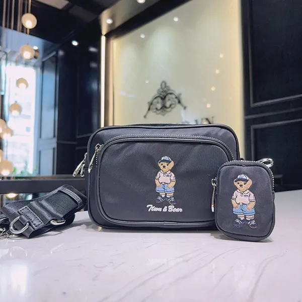 Túi Đeo Chéo Nữ TTWN BEAR TN3657 10010 Màu Đen