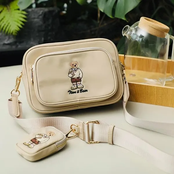 Túi Đeo Chéo Nữ TTWN BEAR TN3657 20030 Màu Trà Sữa