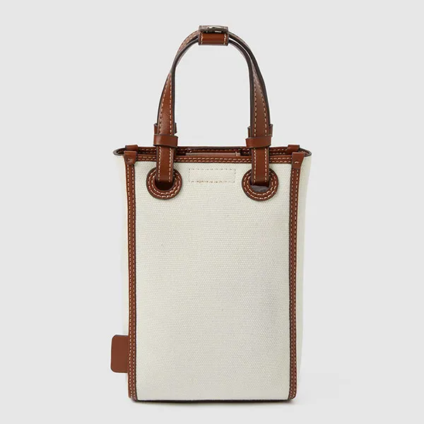 Túi Đeo Chéo Nữ WHOAU Steve Mini Square Crossbag WHBGE3812A Màu Trắng