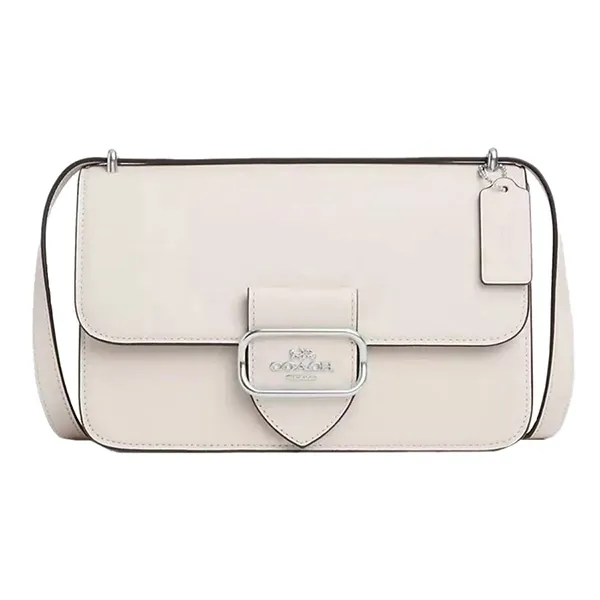 Túi Đeo Vai Nữ Coach Large Morgan Square Crossbody CM090 Màu Trắng