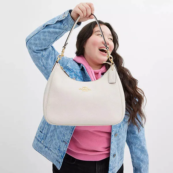 Túi Đeo Vai Nữ Coach Teri Hobo Bag CJ517 Màu Trắng - Túi xách - Vua Hàng Hiệu
