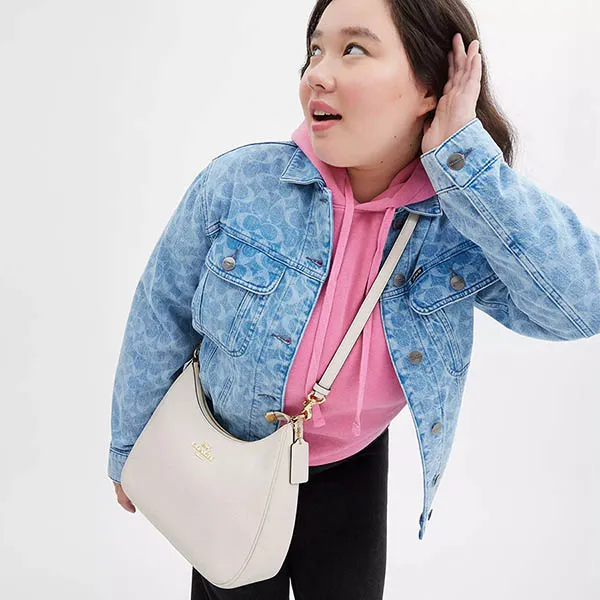 Túi Đeo Vai Nữ Coach Teri Hobo Bag CJ517 Màu Trắng - Túi xách - Vua Hàng Hiệu