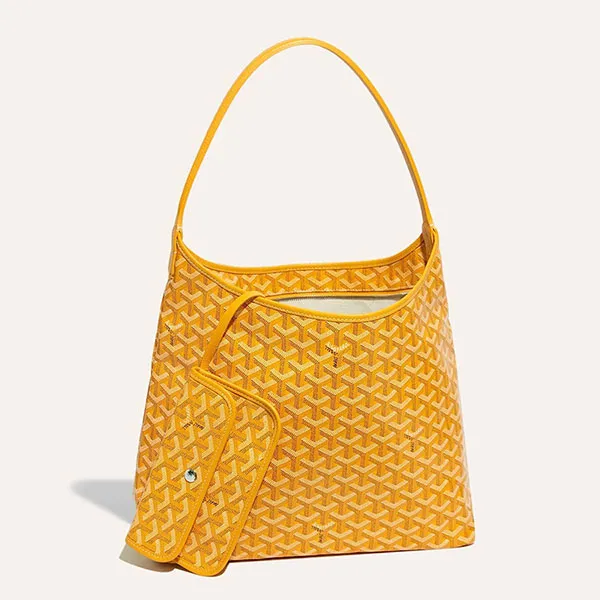 Túi Đeo Vai Nữ Goyard Bohème Hobo Bag BOHEMEPMLTY08CL08P Màu Vàng - Túi xách - Vua Hàng Hiệu