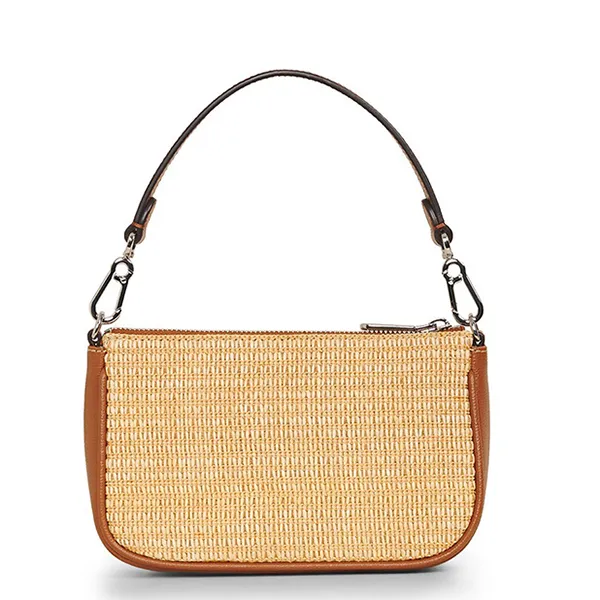 Túi Đeo Vai Nữ Karl Lagerfeld Demi Mini Cate Pins Bag Màu Be Nâu