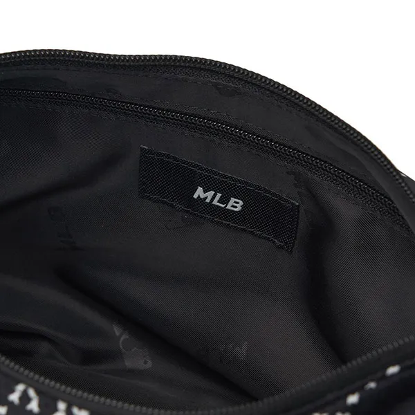 Túi Đeo Vai Nữ MLB Korea Dia Mono Sportive Hobo Bag New York Yankees Black 3ABQS034N-50BKS Màu Đen
