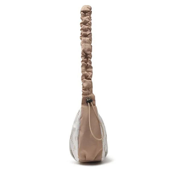 Túi Đeo Vai Nữ MLB Korea Dia Mono Sportive Hobo Bag New York Yankees Cream 3ABQS034N-50CRS Màu Trắng Kem