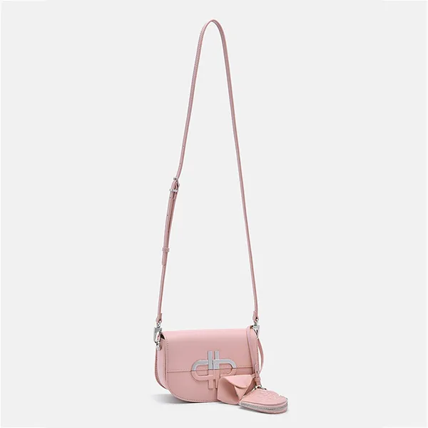 Túi Đeo Vai Nữ Pedro Icon Leather Shoulder Bag Pink PW2-75210151-6 Màu Hồng - Túi xách - Vua Hàng Hiệu