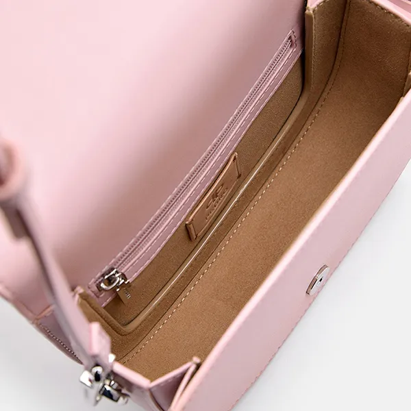 Túi Đeo Vai Nữ Pedro Icon Leather Shoulder Bag Pink PW2-75210151-6 Màu Hồng - Túi xách - Vua Hàng Hiệu