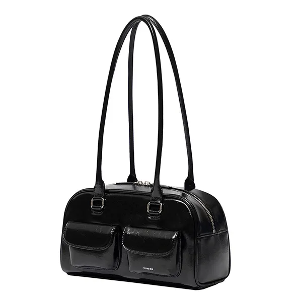 Túi Đeo Vai Nữ Stand Oil Chubby Bag Black Màu Đen - Túi xách - Vua Hàng Hiệu