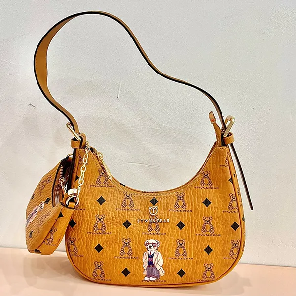 Túi Đeo Vai Nữ TTWN BEAR TN3404 Màu Nâu Khaki