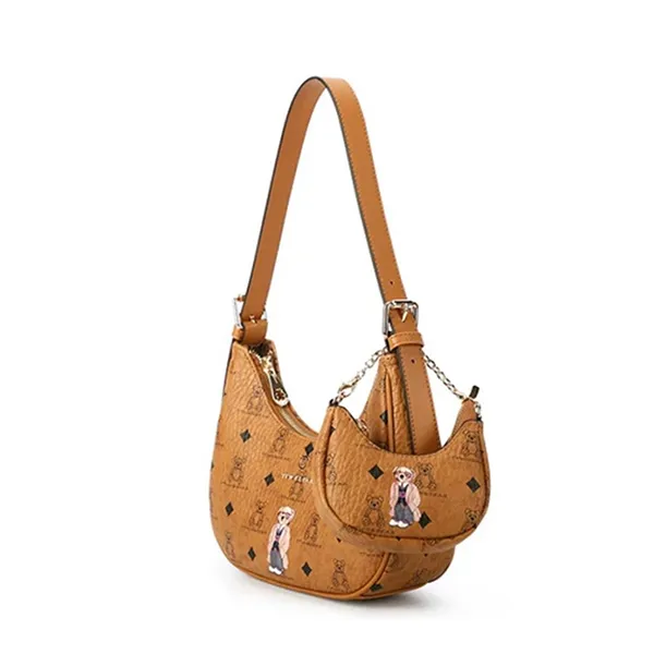 Túi Đeo Vai Nữ TTWN BEAR TN3404 Màu Nâu Khaki