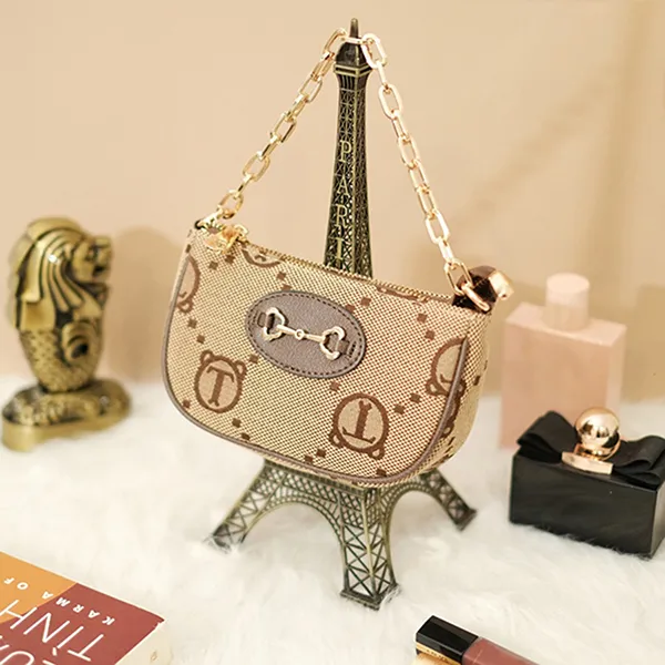 Túi Đeo Vai Nữ TTWN BEAR TT2370 Màu Nâu Vàng