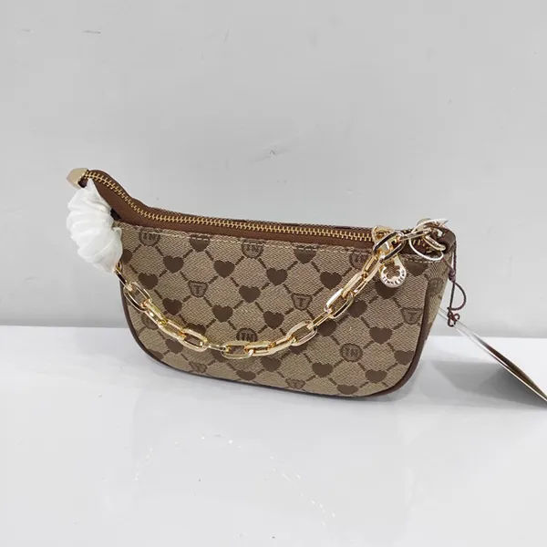 Túi Đeo Vai Nữ TTWN BEAR TT2463 Màu Be Viền Nâu