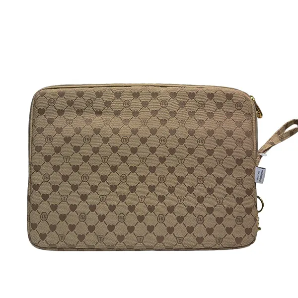 Túi Đựng Laptop Nữ TTWN BEAR TN3772 - Thiết kế Hiện Đại Màu Nâu với Họa Tiết Gấu Đáng Yêu, Chất Liệu Cao Cấp từ Singapore