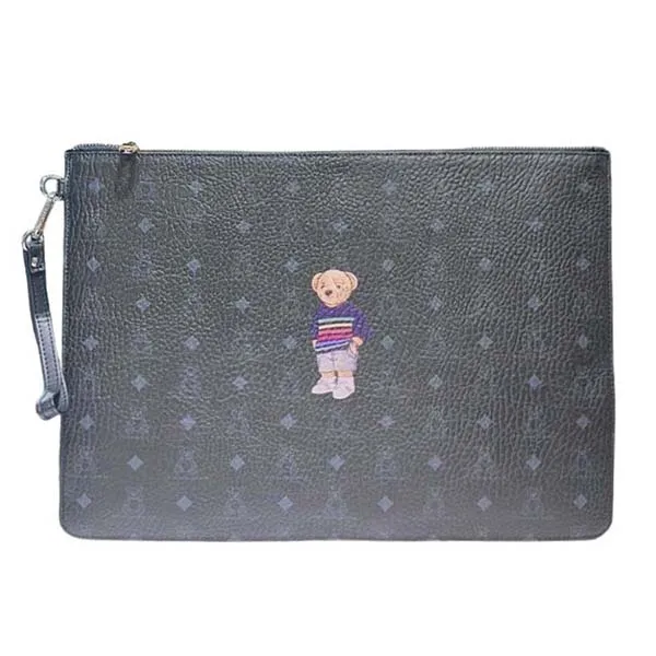 Túi Đựng Laptop Nữ TTWN BEAR TT2488 TT2473 Họa Tiết Gấu Bông Màu Đen Size L