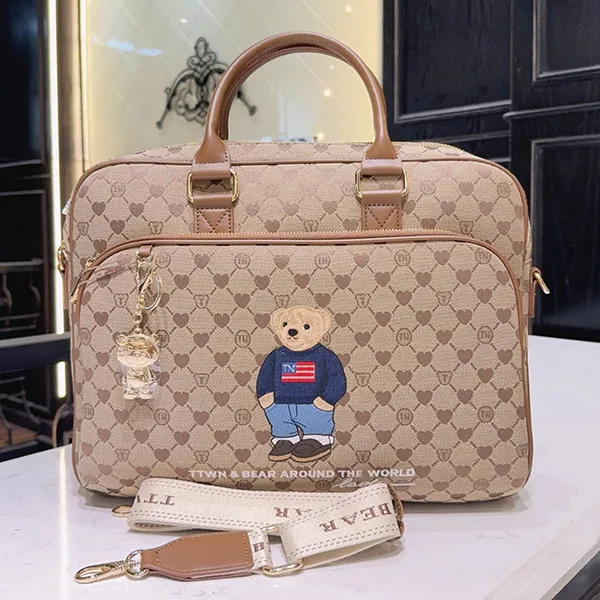 Túi Đựng Laptop TTWN BEAR TN3609 Màu Nâu Khaki
