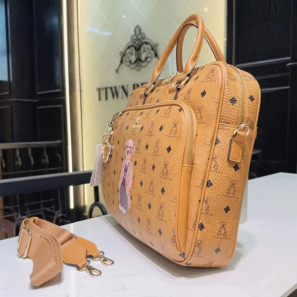 Túi Đựng Laptop TTWN BEAR TN3609 TN3607 Màu Nâu Vàng