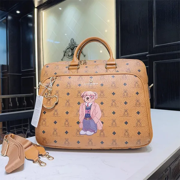 Túi Đựng Laptop TTWN BEAR TN3609 TN3607 Màu Nâu Vàng