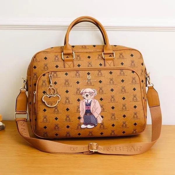 Túi Đựng Laptop TTWN BEAR TN3609 TN3607 Màu Nâu Vàng
